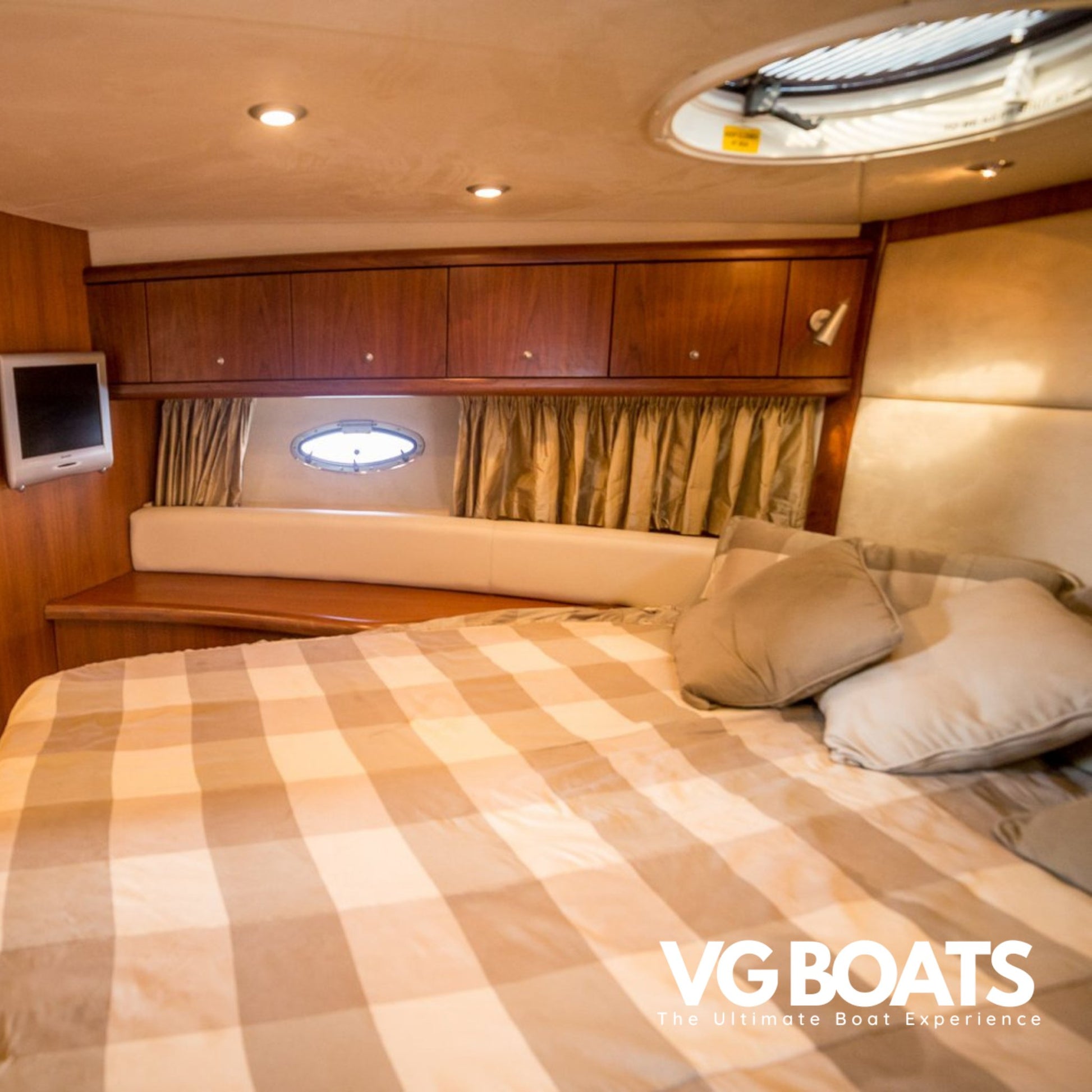 SUNSEEKER PORTOFINO 49 - Yachts Ibiza, Bedroom View
