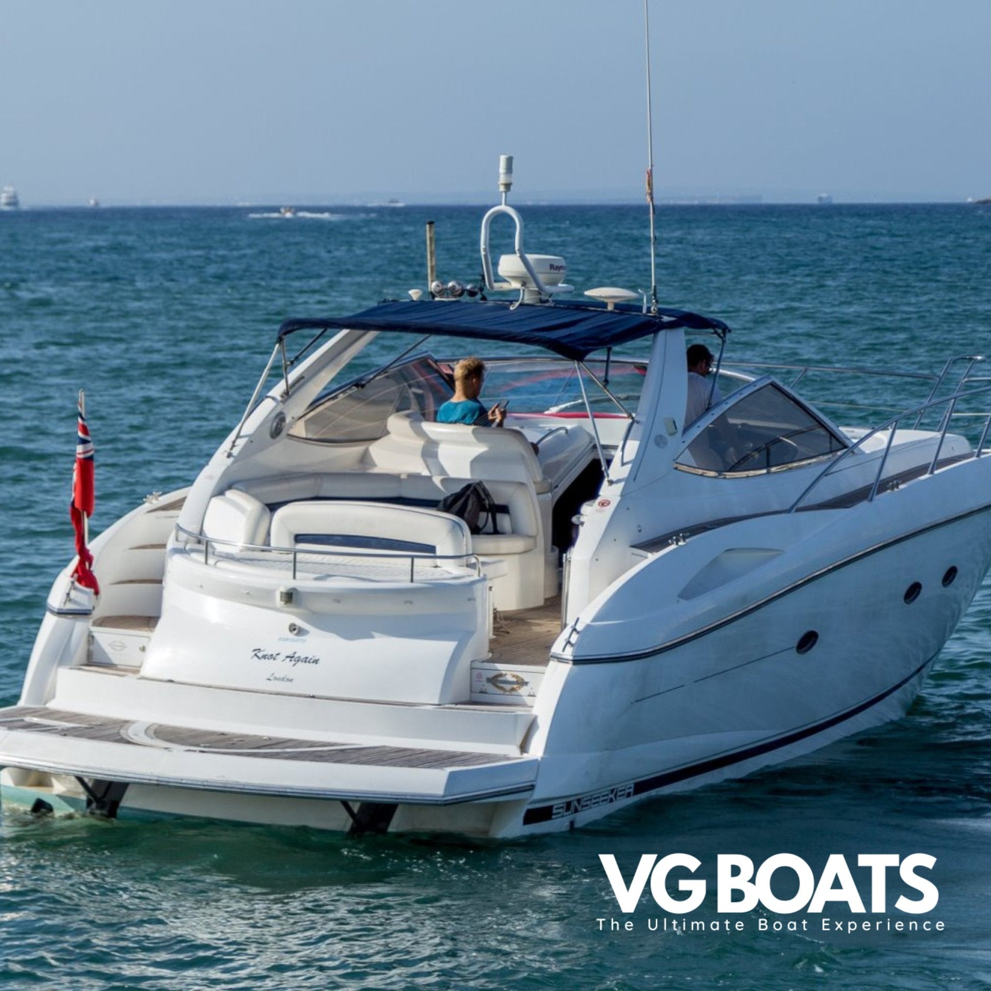 SUNSEEKER PORTOFINO 49 - Yachts Ibiza, Behind View