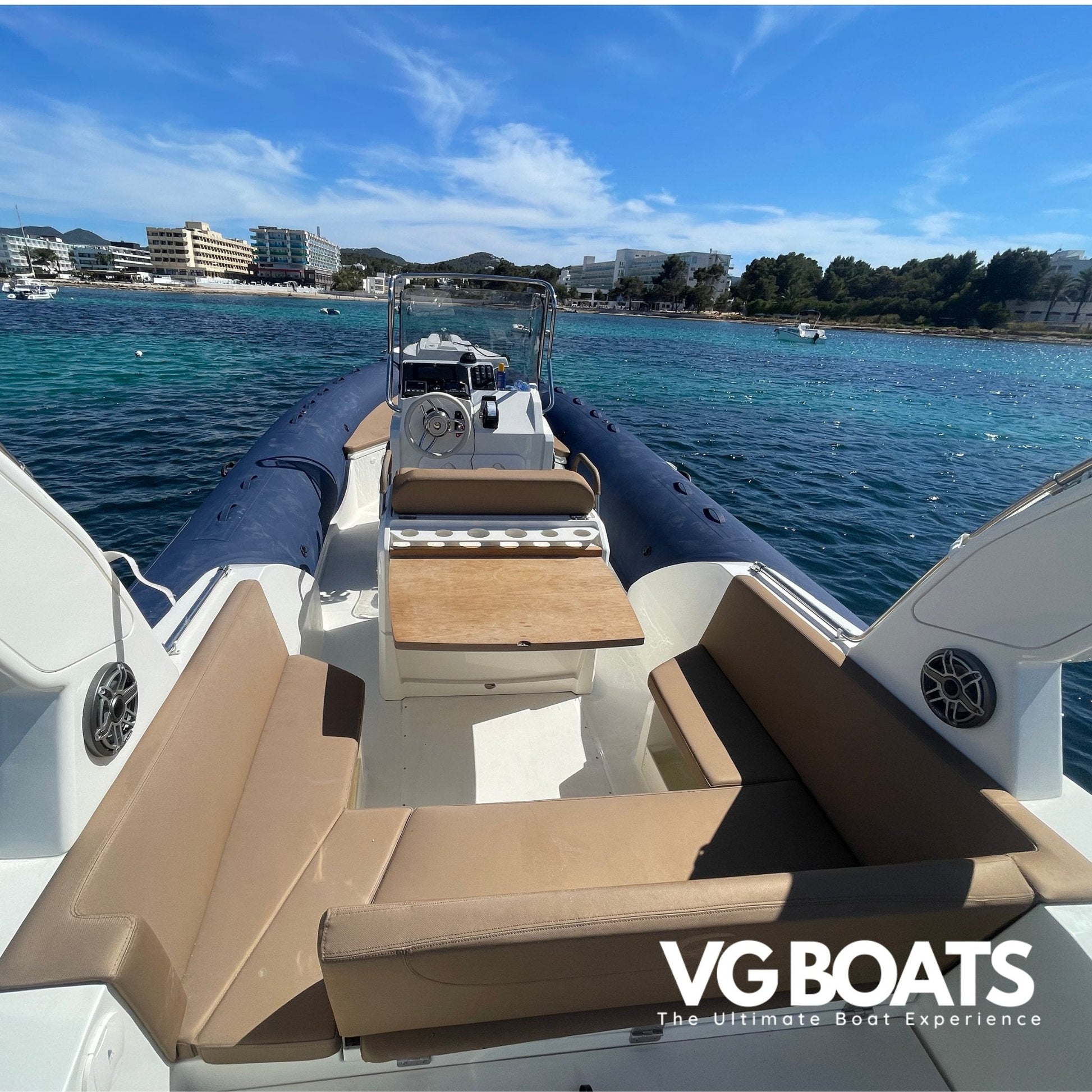 Shared Day Charter - Yachts Ibiza, Back Area View