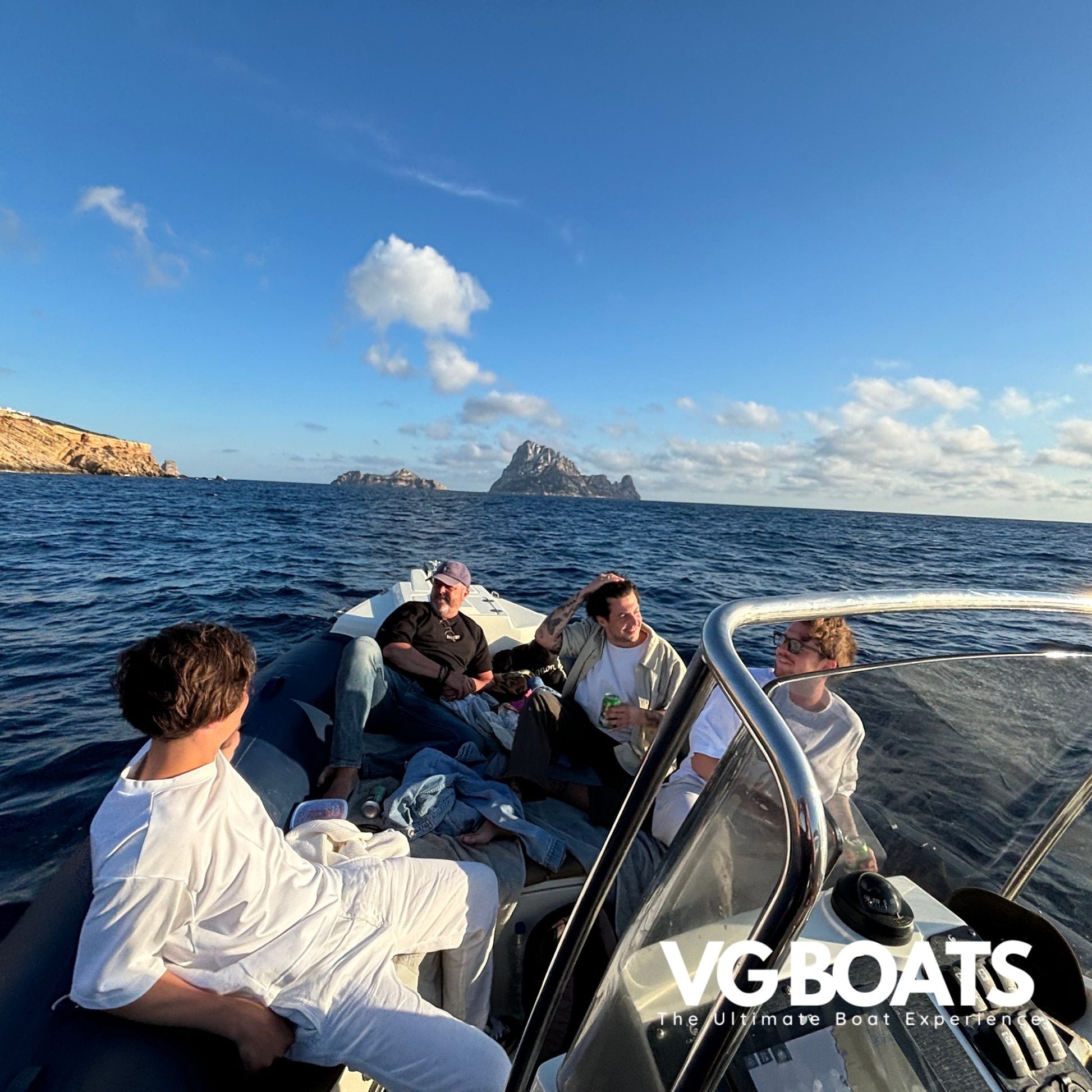 Shared Day Charter - Yachts Ibiza, Front Deck Area View