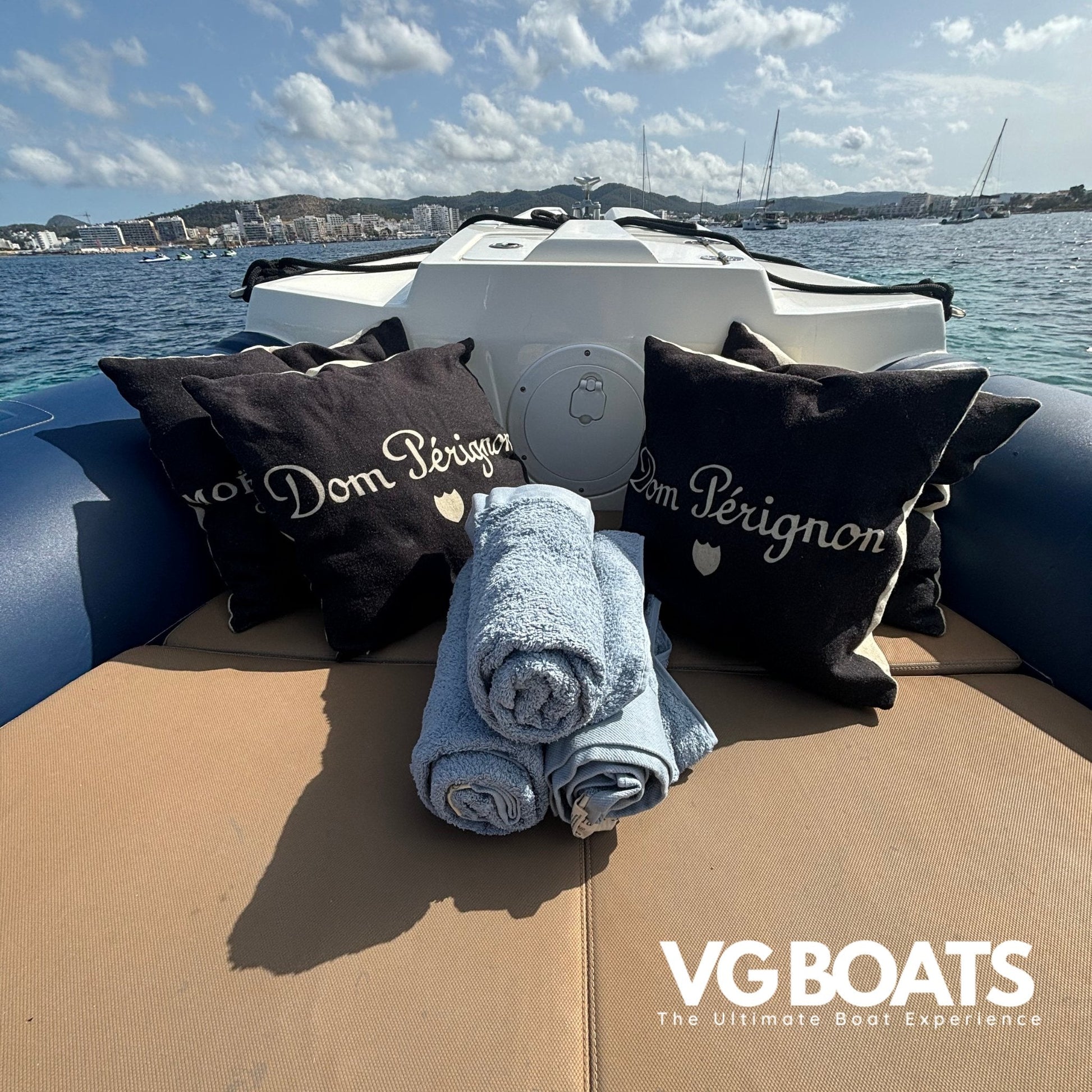 Shared Day Charter - Yachts Ibiza, Front Deck View