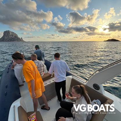 Shared Sunset Charter - Yachts Ibiza, Back Seat View