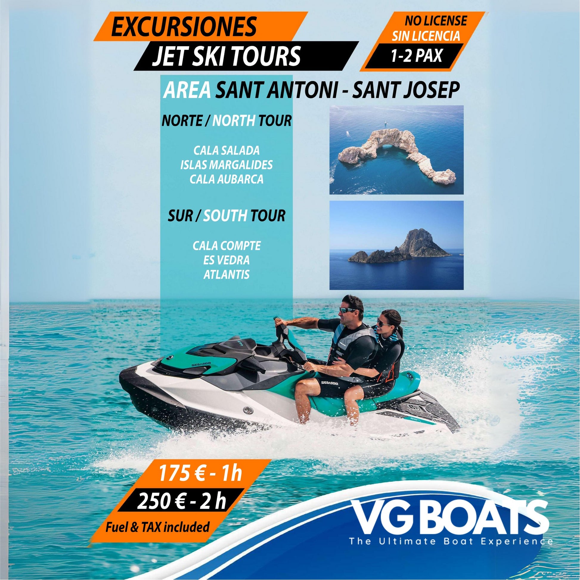 JET SKI TOUR - VG BOATS | The Ultimate Boat Experience