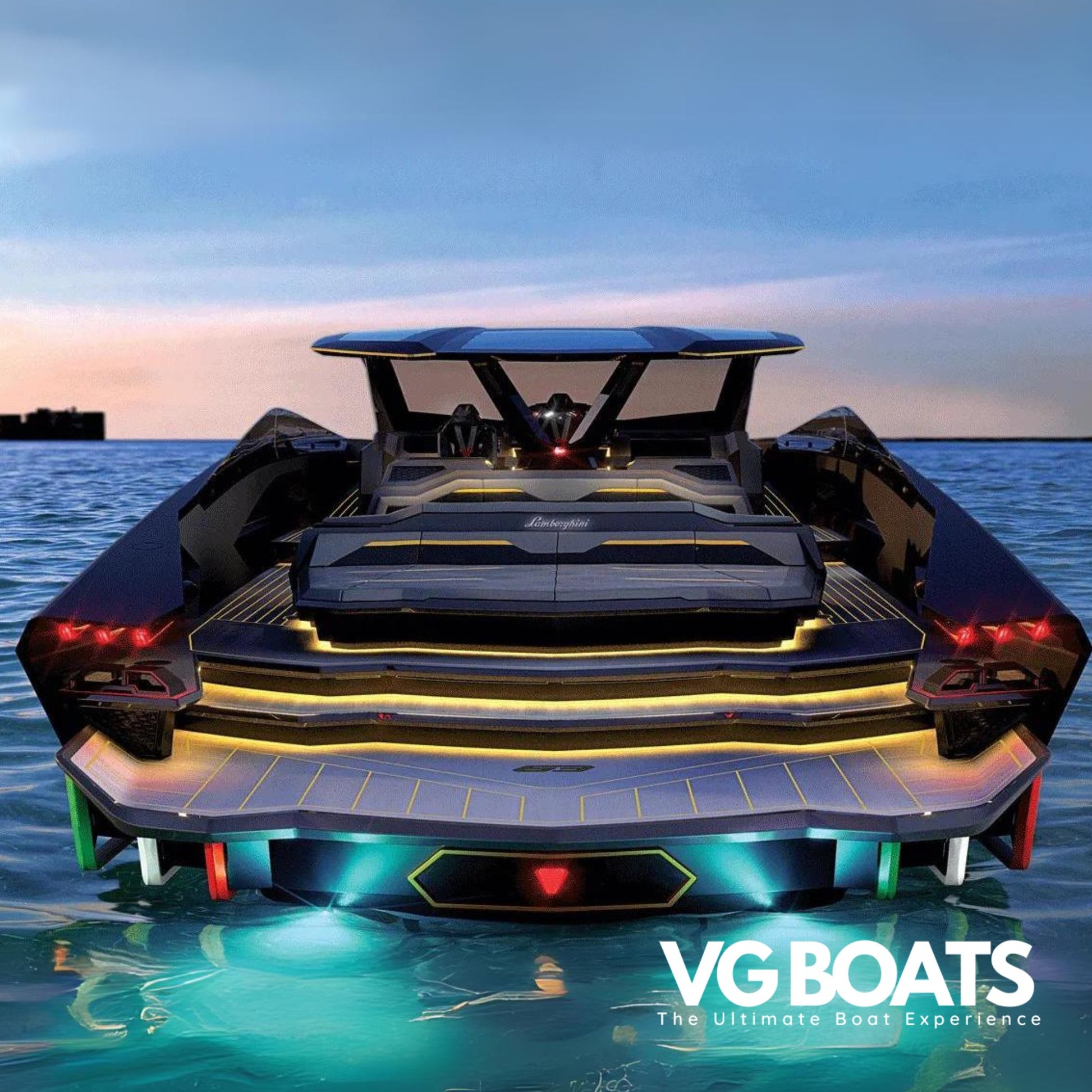 LAMBORGHINI YACHT - VG BOATS | The Ultimate Boat Experience